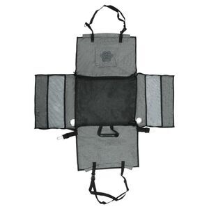 Durable Car Seat Cover for Pet Breathable Mesh Gray